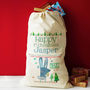 Personalised Baby's 1st Christmas Present Sack, thumbnail 1 of 2