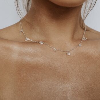 Herkimer Diamond Crystal Necklace, 2 of 5
