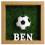 Personalised 3D , Astro Football Frame, thumbnail 2 of 3
