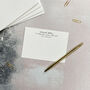 Personalised Calligraphy Correspondence Cards, thumbnail 5 of 8