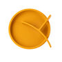 Silicone Plate With Removable Divider Mustard, thumbnail 4 of 5