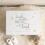 Personalised Twinkle Twinkle Baby White Memory Box Three Sizes, thumbnail 2 of 12