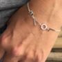 Sterling Silver Love Bracelet, thumbnail 1 of 8