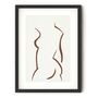 Nude Drawing Print Set Of Two, thumbnail 5 of 5