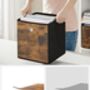 Six Pack Collapsible Storage Boxes With Handles, thumbnail 5 of 10