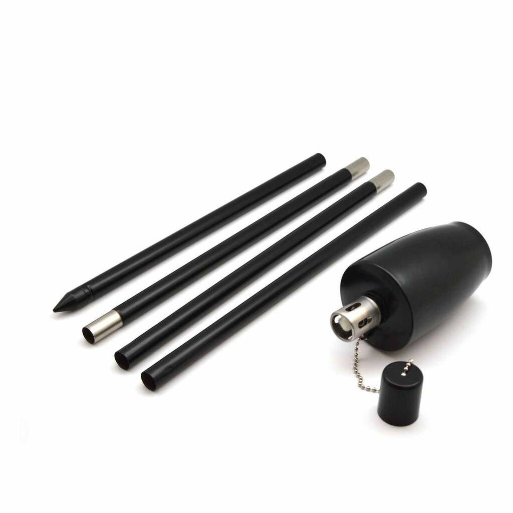 Black Outdoor Fire Torch By all things Brighton beautiful