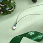 Sterling Silver Tiny Gnome Pendant Necklace, thumbnail 3 of 12