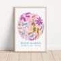 Personalised New Baby Birth Details Print Gift, thumbnail 2 of 6