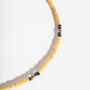 Beaded Opal And Iolite Gemstone Necklace, thumbnail 3 of 7