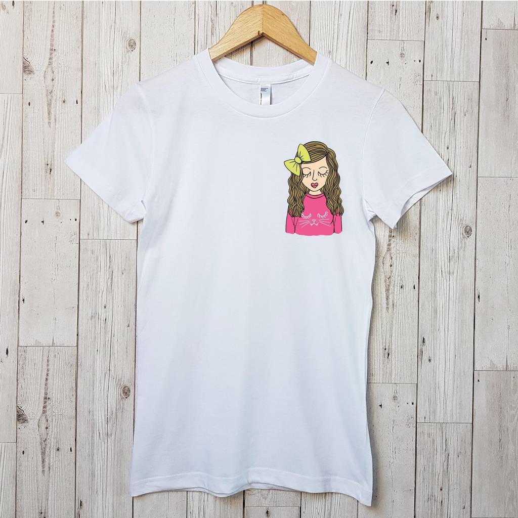 little miss happy t shirt