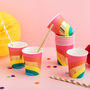 Rainbow Colourful Party Cups, thumbnail 1 of 5