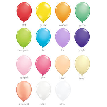 Personalised Happy Birthday Message Balloon Gift, 9 of 12