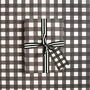 Gingham Gift Tags, Black And White, thumbnail 2 of 5
