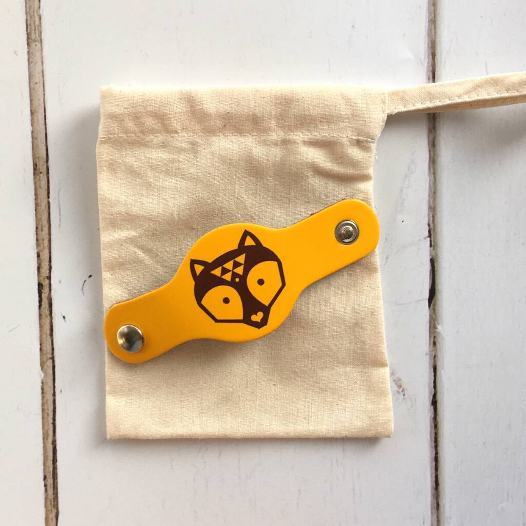Leather Scout Woggle Racoon By Cubb Kids
