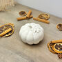 White Pumpkin Decorative Bowl Autumn Home Decor Gift, thumbnail 5 of 10