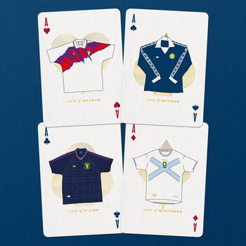 Scotland Football Playing Cards | Gift For Football Fans, 3 of 11