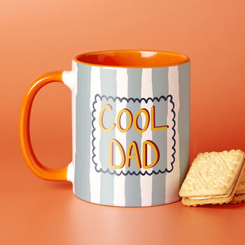 Cool Dad Striped Design Mug, 2 of 6