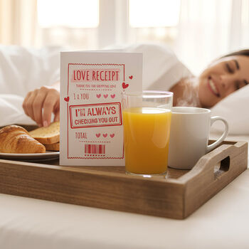 Funny 'Checking you Out' Valentine's Card, 3 of 7