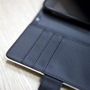 Inky Puffin Faux Leather Phone Case With Card Slots, thumbnail 4 of 5