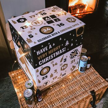 Personalised Gin Christmas Advent Calendar 2023, 2 of 4
