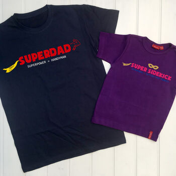Personalised Super Dad T Shirt, 4 of 8