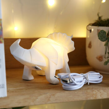 Mini LED Origami Dinosaur Night Light, 5 of 10