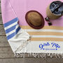Personalised Cotton Larger Towel, Sofa Throw, thumbnail 8 of 12