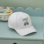 Personalised Tractor Ecru Baseball Cap, thumbnail 1 of 4