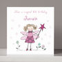Personalised Fairy Birthday Card, thumbnail 1 of 2