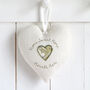 Personalised Emerald 55th Anniversary Heart Gift, thumbnail 2 of 6