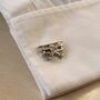 Airplane Silver Cufflinks Gift For Pilots 316 L Stainless Steel Aviation Accessory, thumbnail 5 of 6