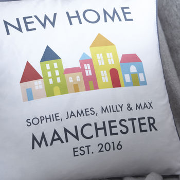 Personalised New Home Cushion, 3 of 3