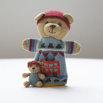 Hand Knitted Pocket Puppets In Organic Cotton, 2 of 12