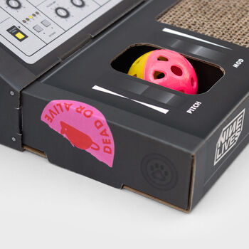 Cat Scratch Synth Cardboard Toy, 4 of 6