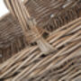 Kew Willow Garden Trug Basket | Antique Wash, thumbnail 3 of 5