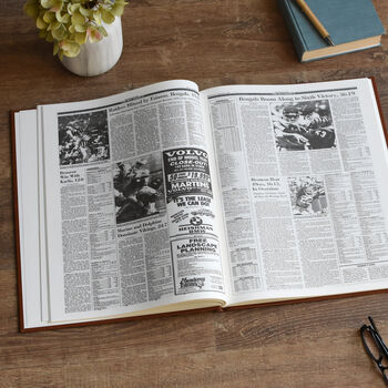 Cincinnati Bengals Personalised Gift Newspaper Book, 8 of 11