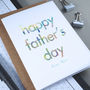 Personalised Father's Day Card | Happy Father's Day, thumbnail 2 of 2