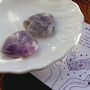 Amethyst Polished Heart For Peace And Clarity, thumbnail 3 of 4