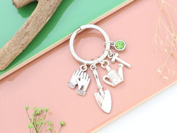 Personalised Gardening Keyring Gifts For Gardener, 8 of 11