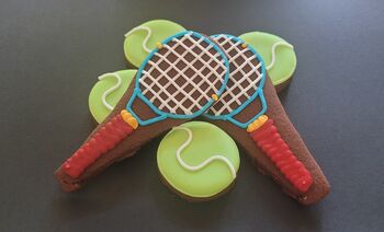 Personalised Tennis Biscuit Tin, 6 of 6