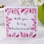 Will You Be My Bridesmaid? Card, thumbnail 3 of 3