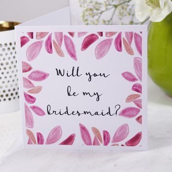 Will You Be My Bridesmaid? Card, 3 of 3