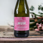 Mother's Day Personalised Prosecco Pink Label, thumbnail 2 of 2