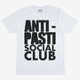 Anti Pasti Social Club Unisex Slogan T Shirt In White, thumbnail 5 of 5