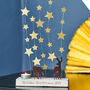 Personalised Painted Wood Tea Light Holder With Stars, thumbnail 1 of 4