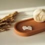 Handmade Oval Sink Tidy Trinket Tray In Stone Effect Eco Resin, thumbnail 3 of 12