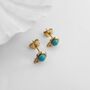 Turquoise Stud Earrings, thumbnail 1 of 4