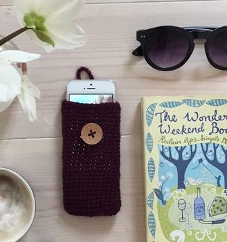 Knitted IPhone And Gadget Case, 3 of 10