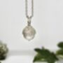 Pearl Acorn Sterling Silver Necklace, thumbnail 1 of 8
