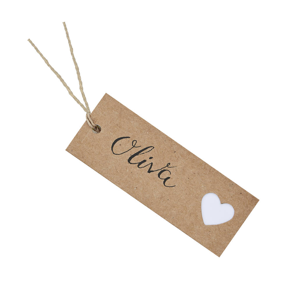 place card tags